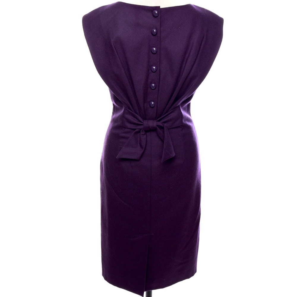 Moschino Cheap & Chic SZ Small deep purple stunning sheath dress